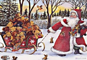 رسومات للتلوين عن بابا نويل