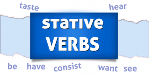 تدريبات على stative verbs